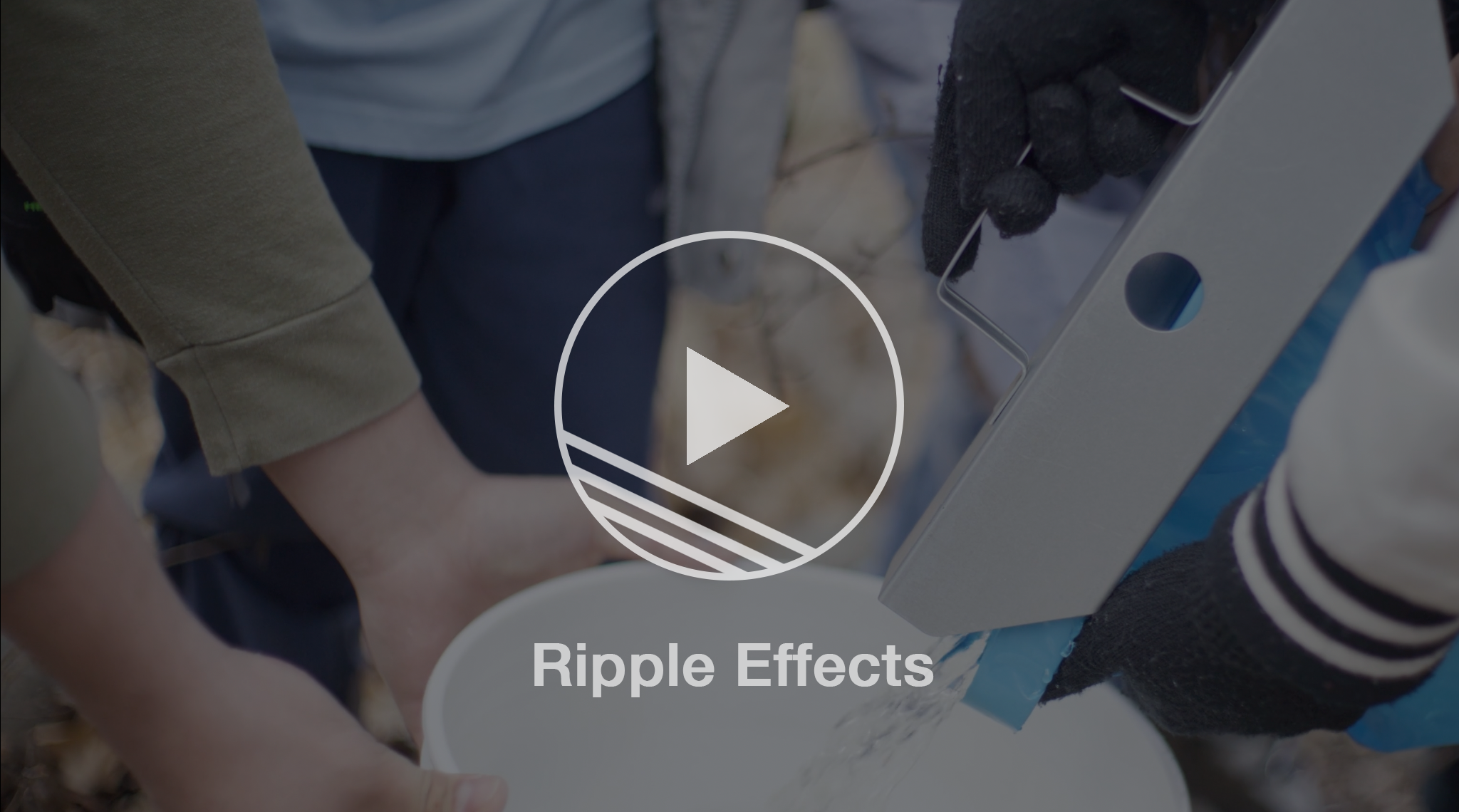 a group of people harvest sap in northern mn